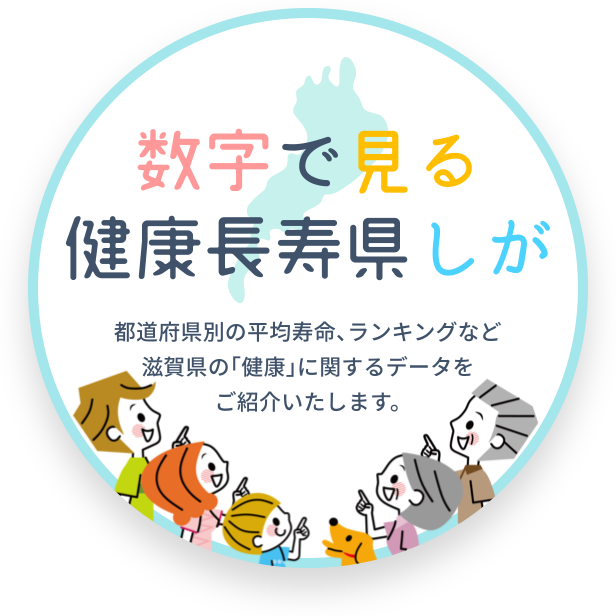 数字で見る健康長寿県しが