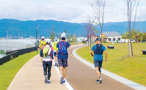 草津川跡地公園ai彩ひろば（区間2）