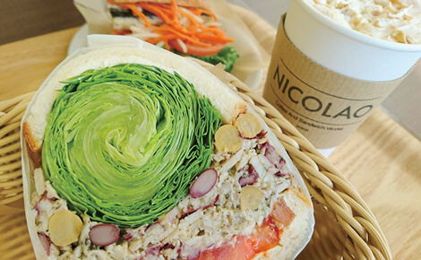 「NICOLAO Coffee And Sandwich Works」へリンク